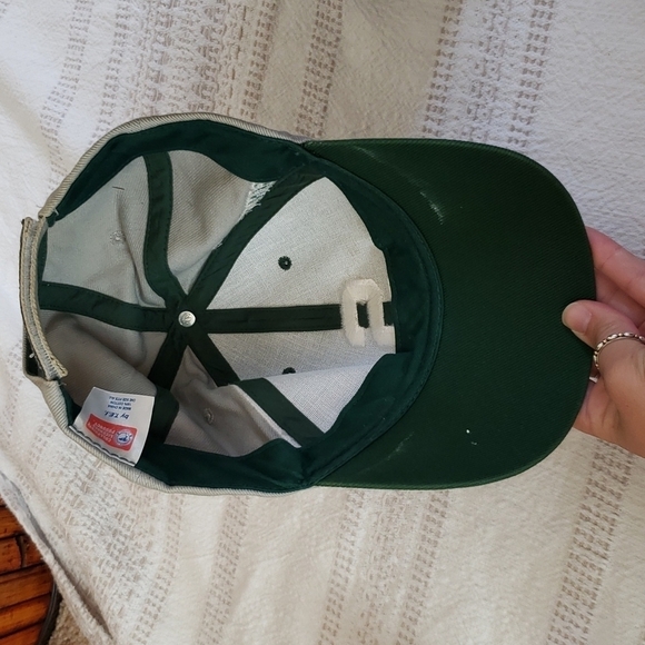 Michigan State baseball hat, Spartans, green white gray, adjustable. OS - Picture 6 of 8